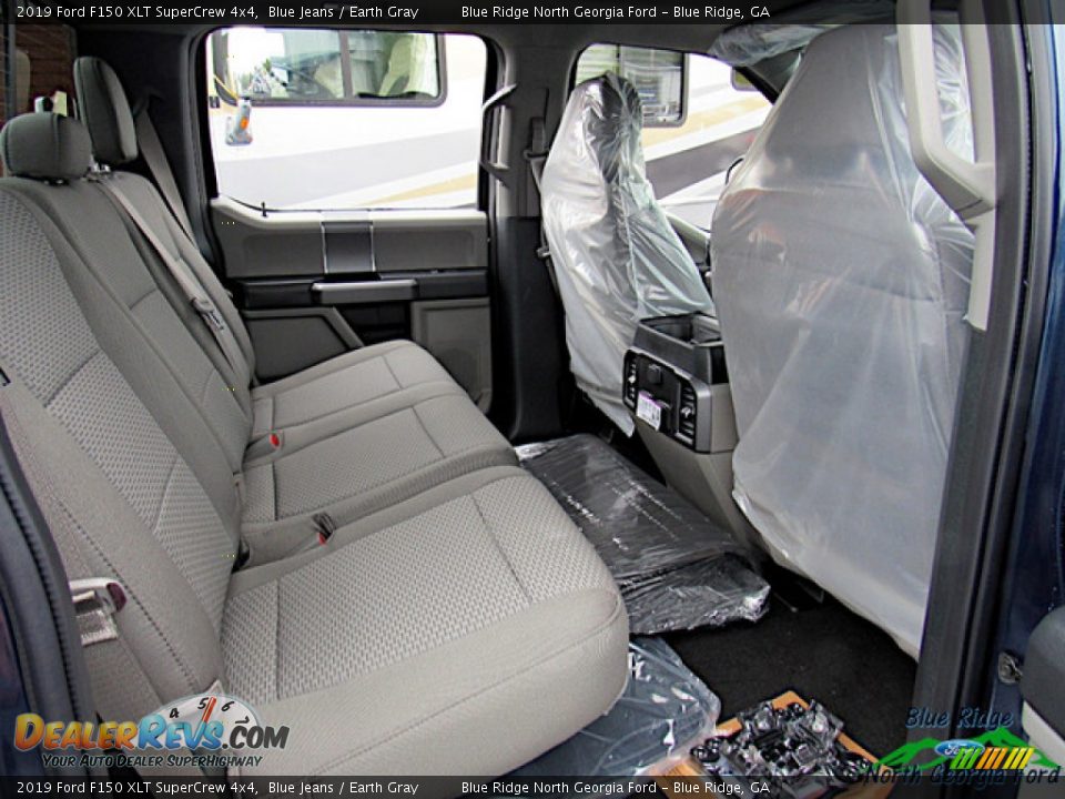 2019 Ford F150 XLT SuperCrew 4x4 Blue Jeans / Earth Gray Photo #33