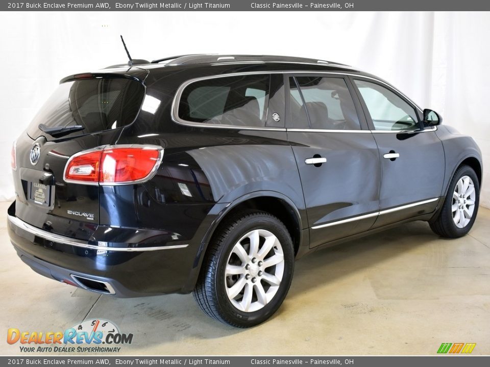2017 Buick Enclave Premium AWD Ebony Twilight Metallic / Light Titanium Photo #2