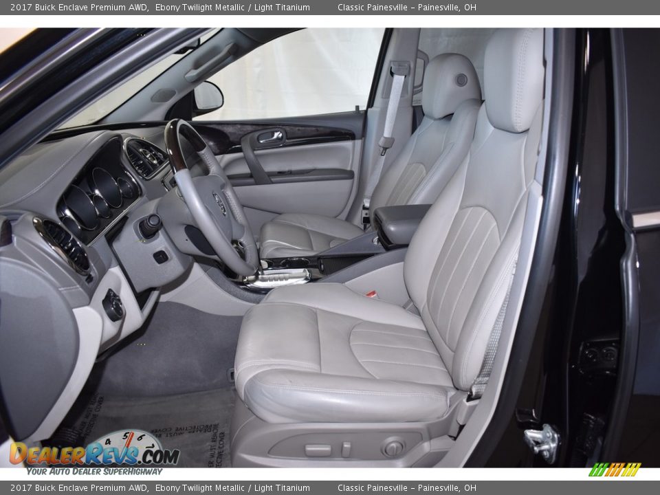 2017 Buick Enclave Premium AWD Ebony Twilight Metallic / Light Titanium Photo #8