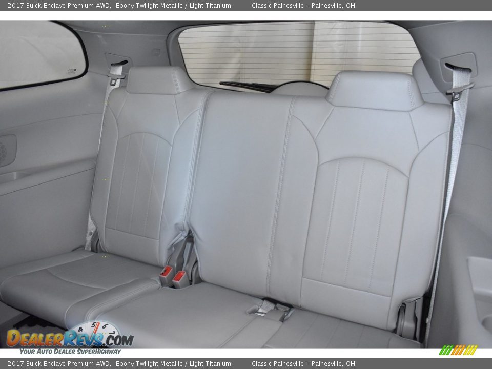 2017 Buick Enclave Premium AWD Ebony Twilight Metallic / Light Titanium Photo #10