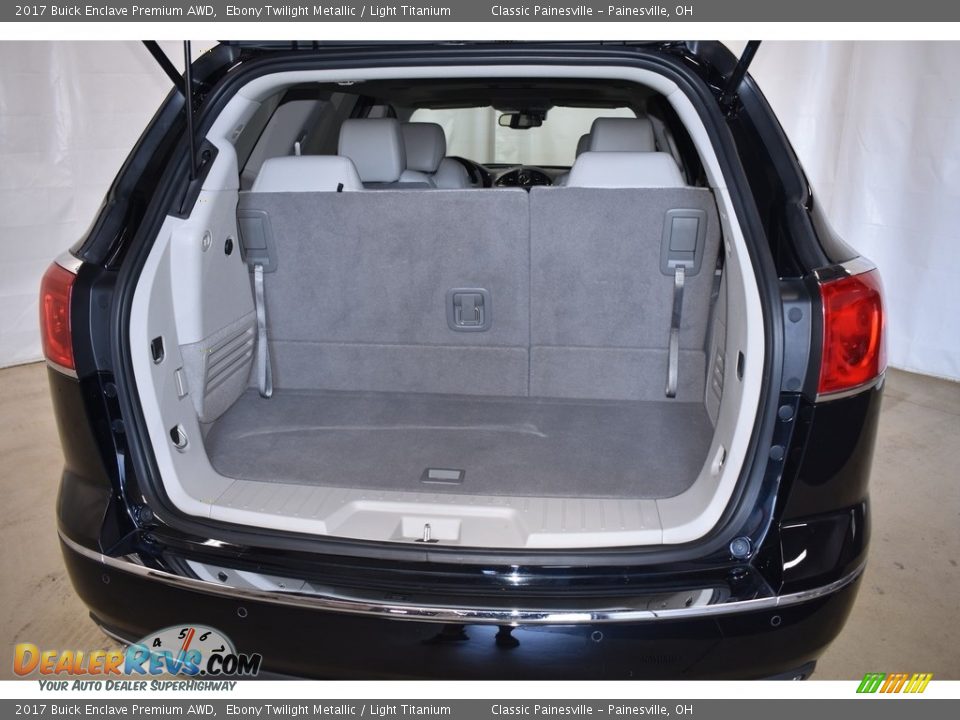2017 Buick Enclave Premium AWD Ebony Twilight Metallic / Light Titanium Photo #11