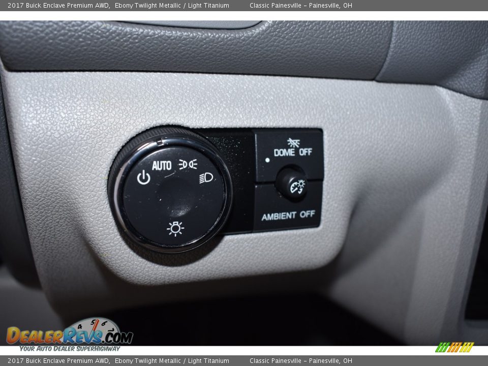2017 Buick Enclave Premium AWD Ebony Twilight Metallic / Light Titanium Photo #13