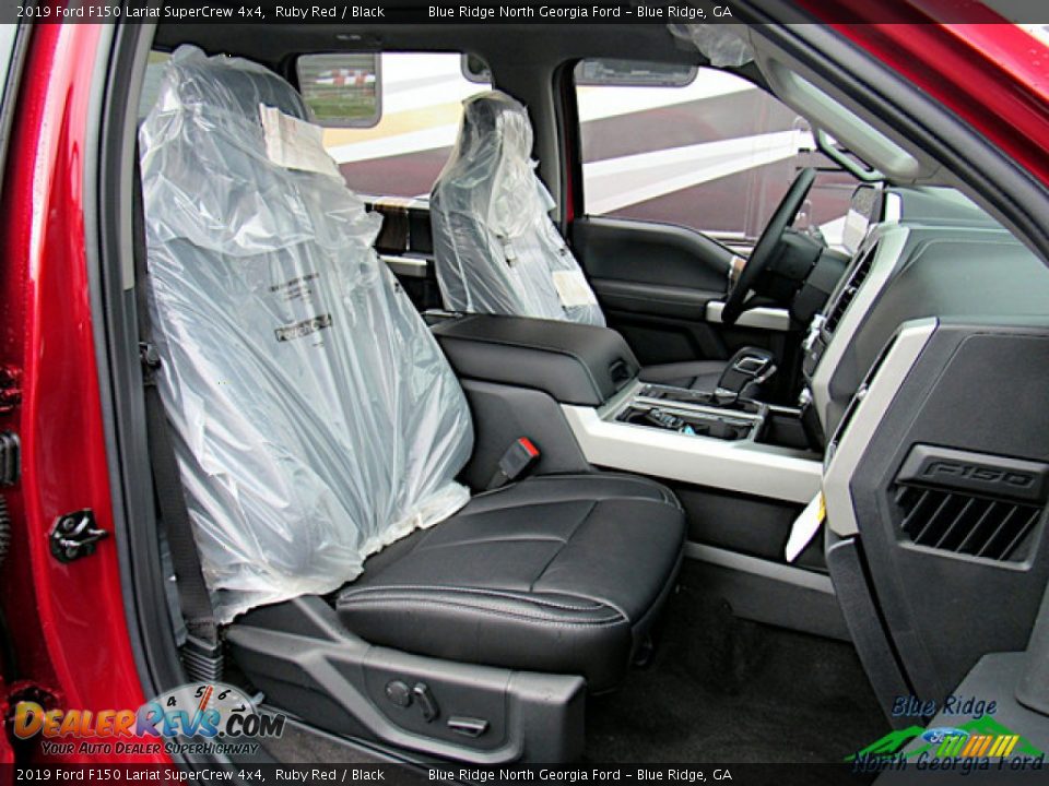 2019 Ford F150 Lariat SuperCrew 4x4 Ruby Red / Black Photo #11