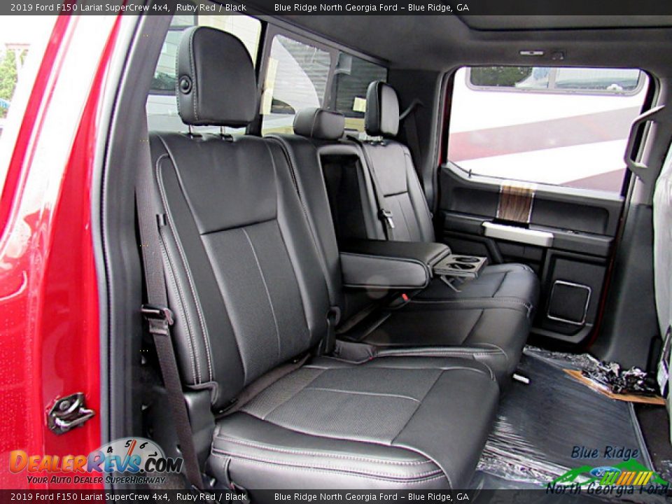 2019 Ford F150 Lariat SuperCrew 4x4 Ruby Red / Black Photo #12