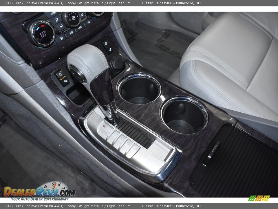 2017 Buick Enclave Premium AWD Ebony Twilight Metallic / Light Titanium Photo #17