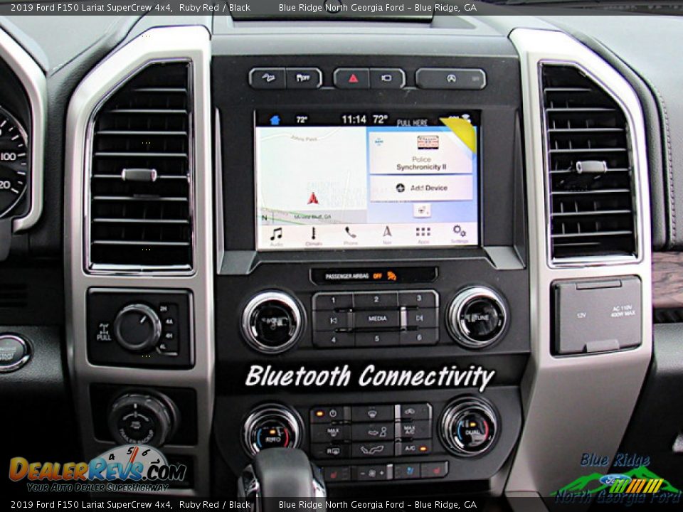 2019 Ford F150 Lariat SuperCrew 4x4 Ruby Red / Black Photo #15