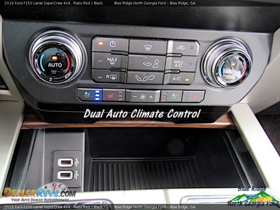 2019 Ford F150 Lariat SuperCrew 4x4 Ruby Red / Black Photo #20