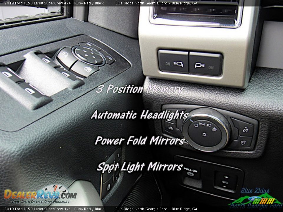 2019 Ford F150 Lariat SuperCrew 4x4 Ruby Red / Black Photo #22