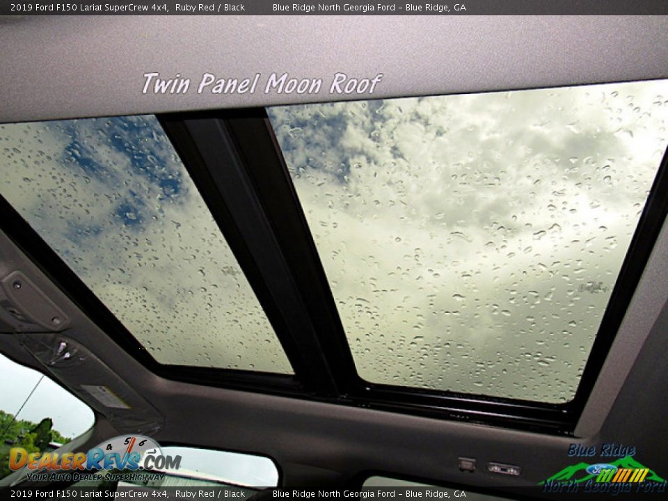 2019 Ford F150 Lariat SuperCrew 4x4 Ruby Red / Black Photo #23