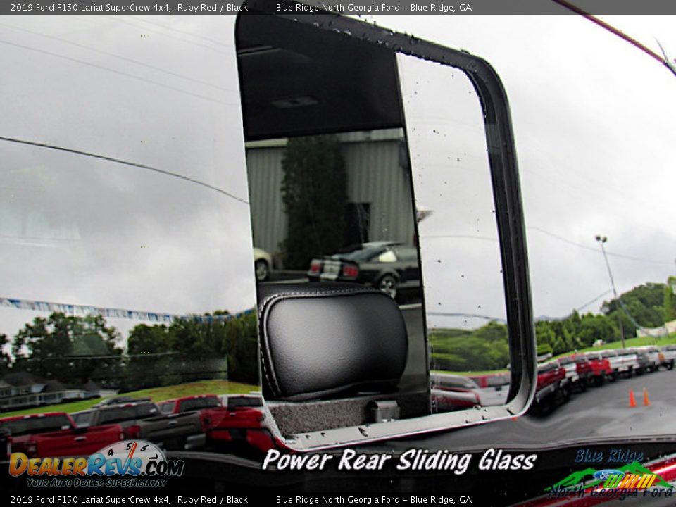 2019 Ford F150 Lariat SuperCrew 4x4 Ruby Red / Black Photo #24