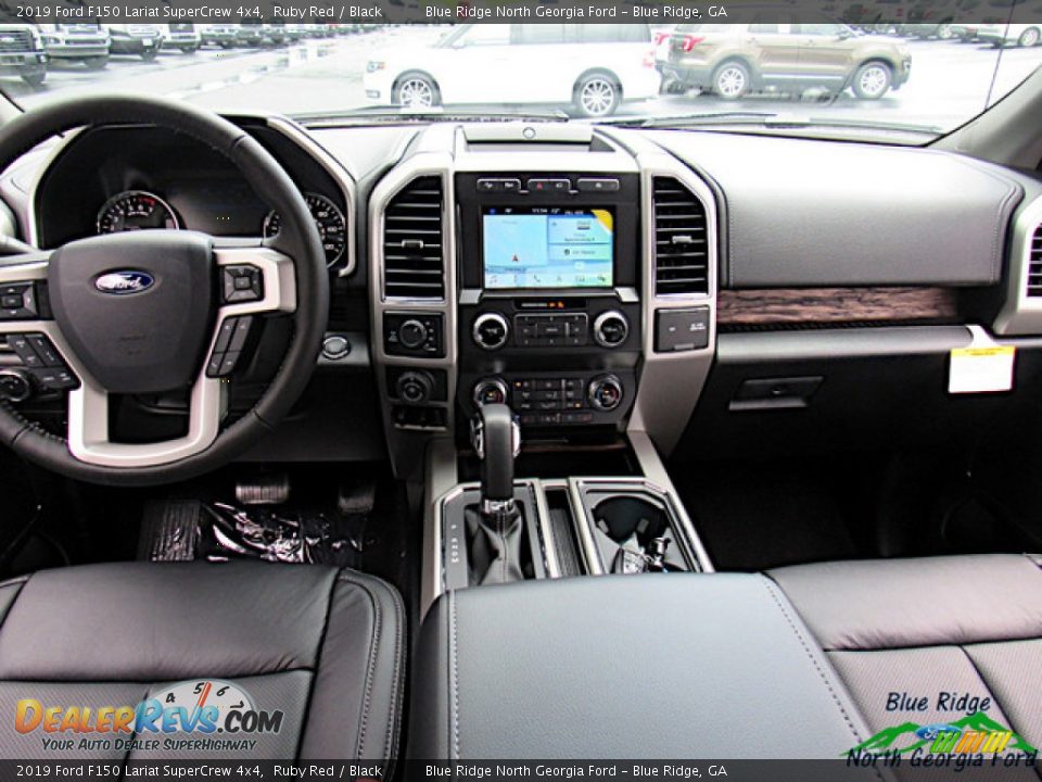 2019 Ford F150 Lariat SuperCrew 4x4 Ruby Red / Black Photo #28