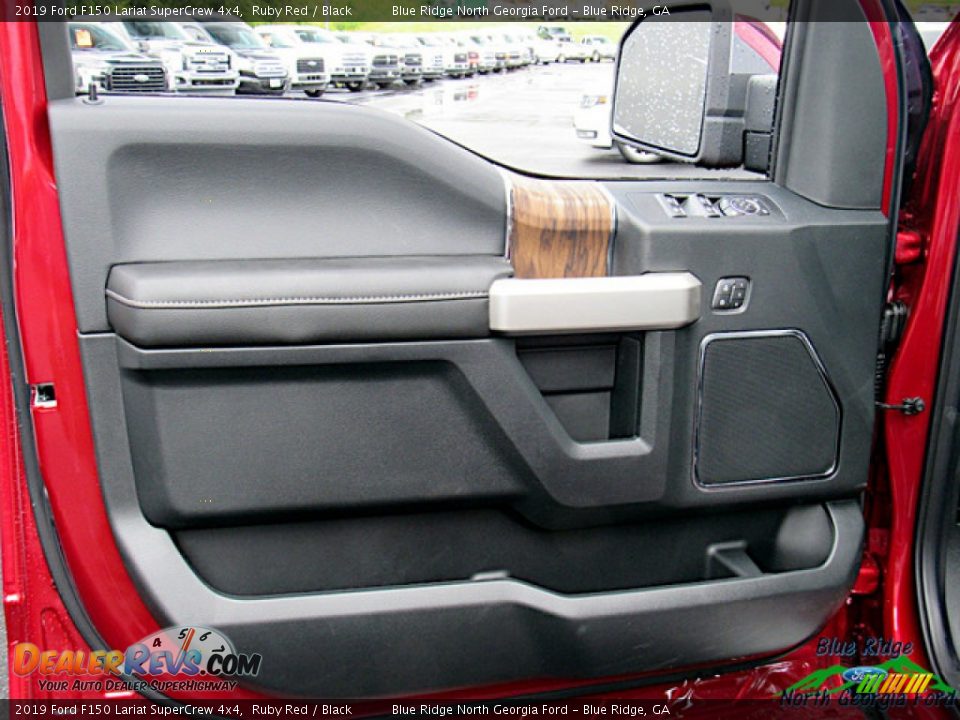 2019 Ford F150 Lariat SuperCrew 4x4 Ruby Red / Black Photo #30