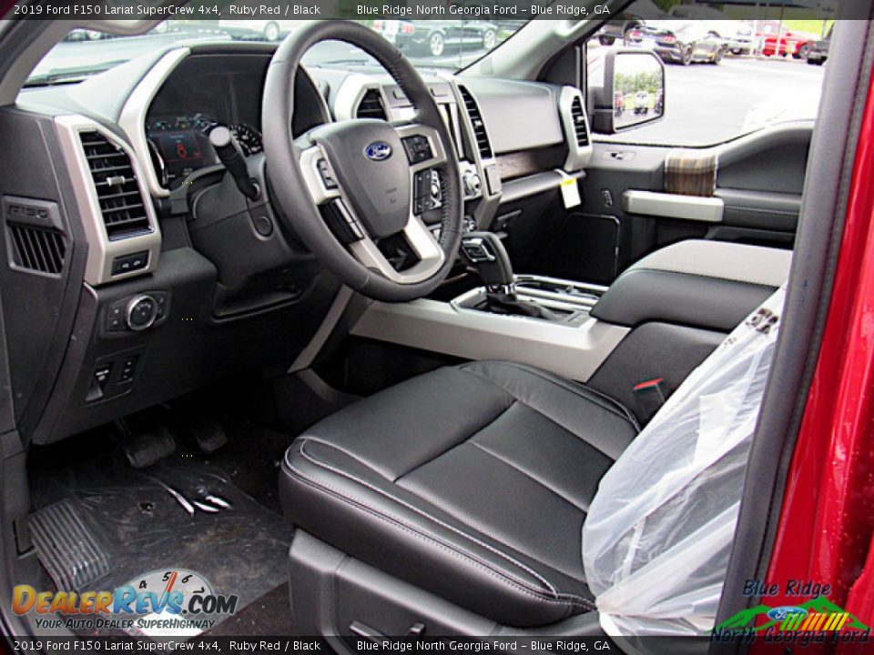 2019 Ford F150 Lariat SuperCrew 4x4 Ruby Red / Black Photo #31