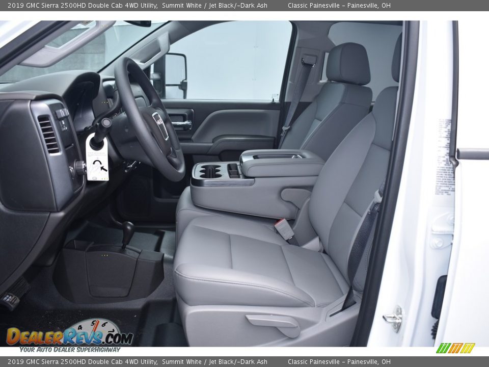 2019 GMC Sierra 2500HD Double Cab 4WD Utility Summit White / Jet Black/­Dark Ash Photo #5