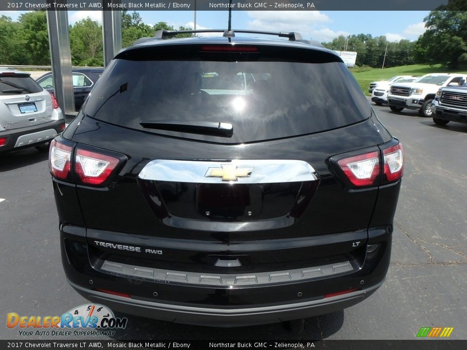 2017 Chevrolet Traverse LT AWD Mosaic Black Metallic / Ebony Photo #9