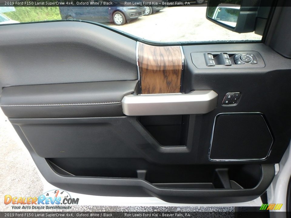 2019 Ford F150 Lariat SuperCrew 4x4 Oxford White / Black Photo #14
