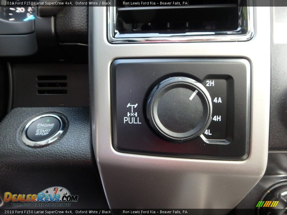 2019 Ford F150 Lariat SuperCrew 4x4 Oxford White / Black Photo #17