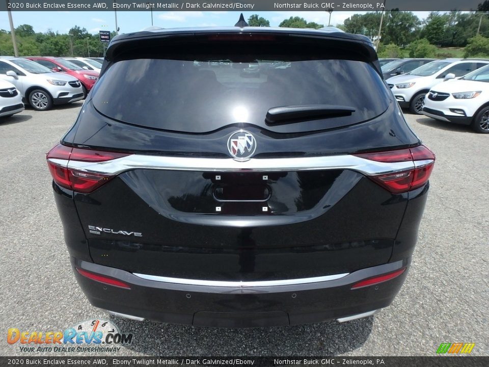 2020 Buick Enclave Essence AWD Ebony Twilight Metallic / Dark Galvinized/Ebony Photo #6