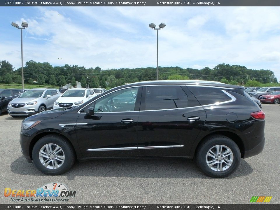 2020 Buick Enclave Essence AWD Ebony Twilight Metallic / Dark Galvinized/Ebony Photo #9