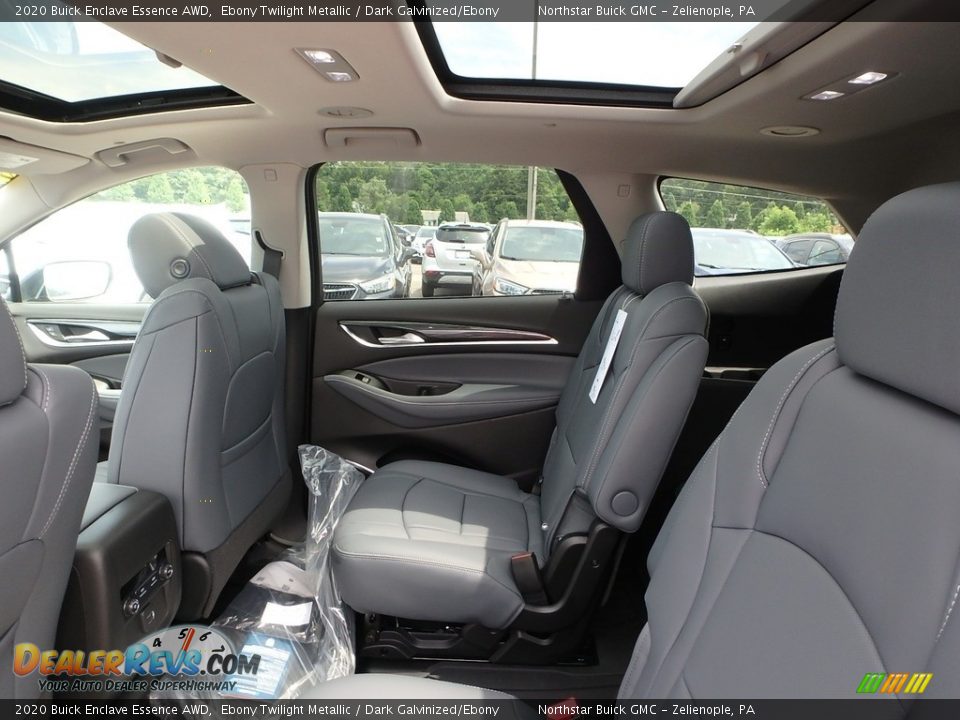 Rear Seat of 2020 Buick Enclave Essence AWD Photo #13