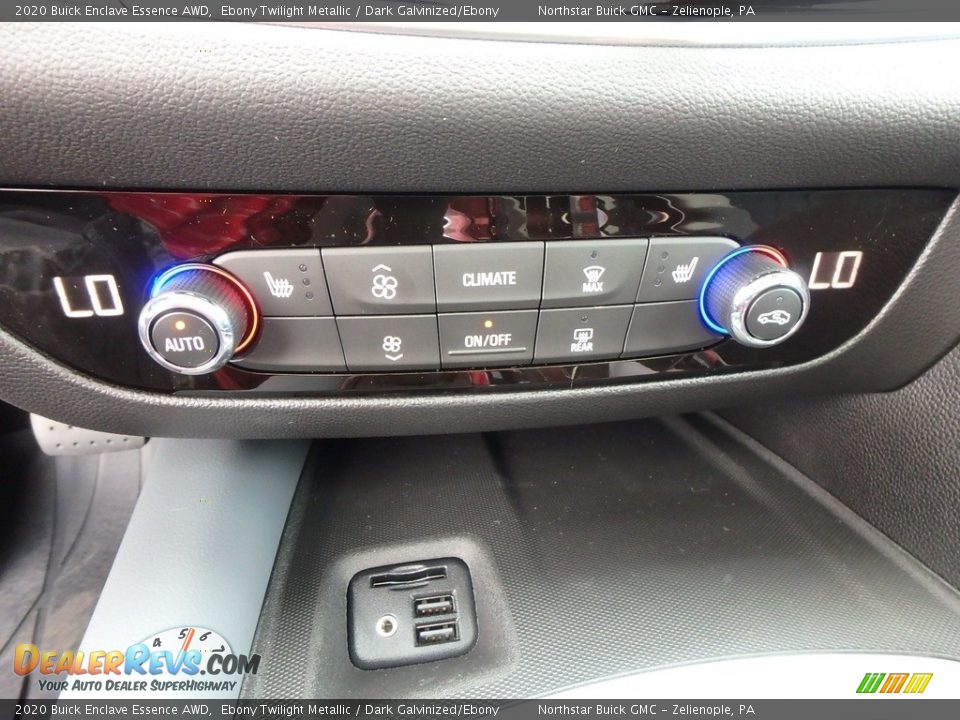 2020 Buick Enclave Essence AWD Ebony Twilight Metallic / Dark Galvinized/Ebony Photo #19