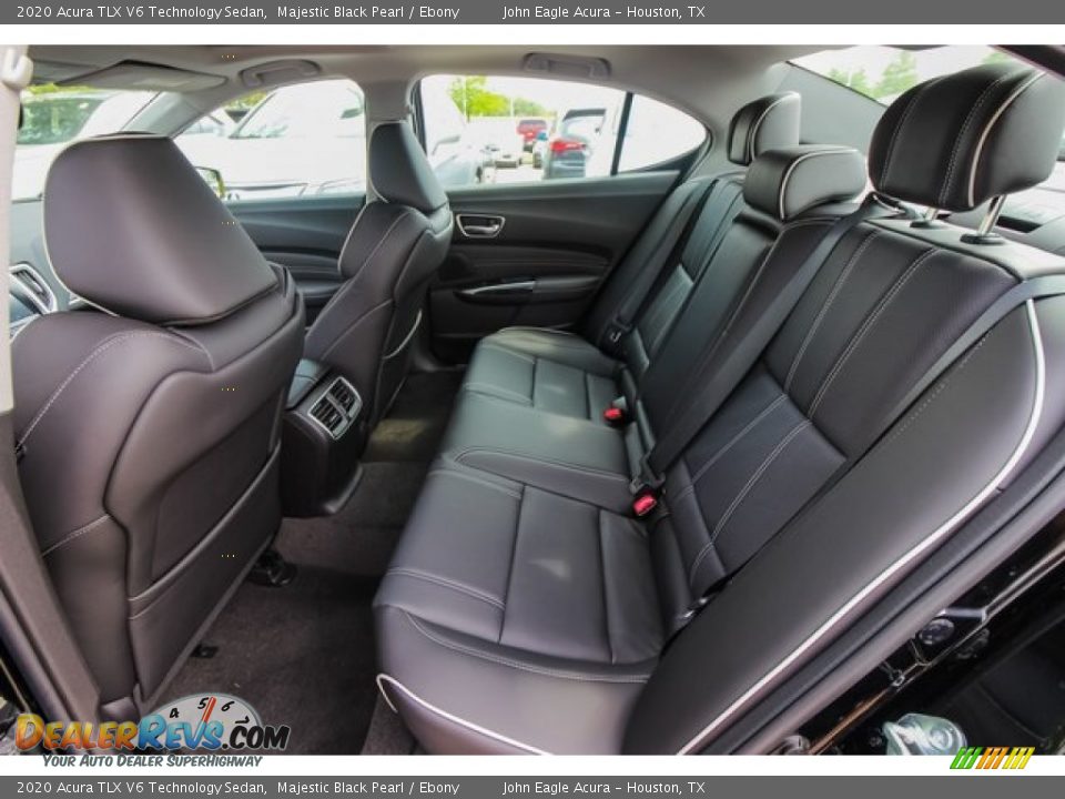 Rear Seat of 2020 Acura TLX V6 Technology Sedan Photo #18