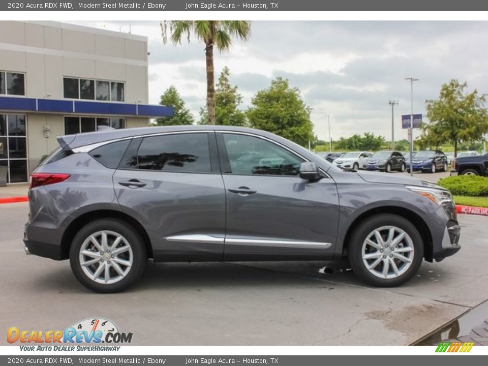 2020 Acura RDX FWD Modern Steel Metallic / Ebony Photo #8