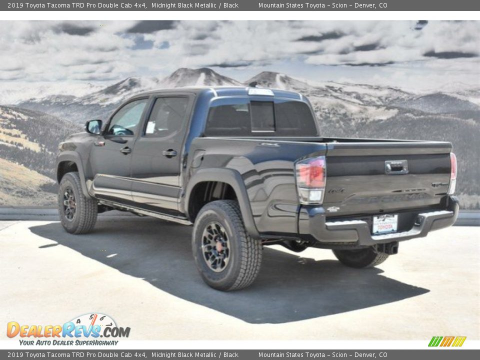 2019 Toyota Tacoma TRD Pro Double Cab 4x4 Midnight Black Metallic / Black Photo #3