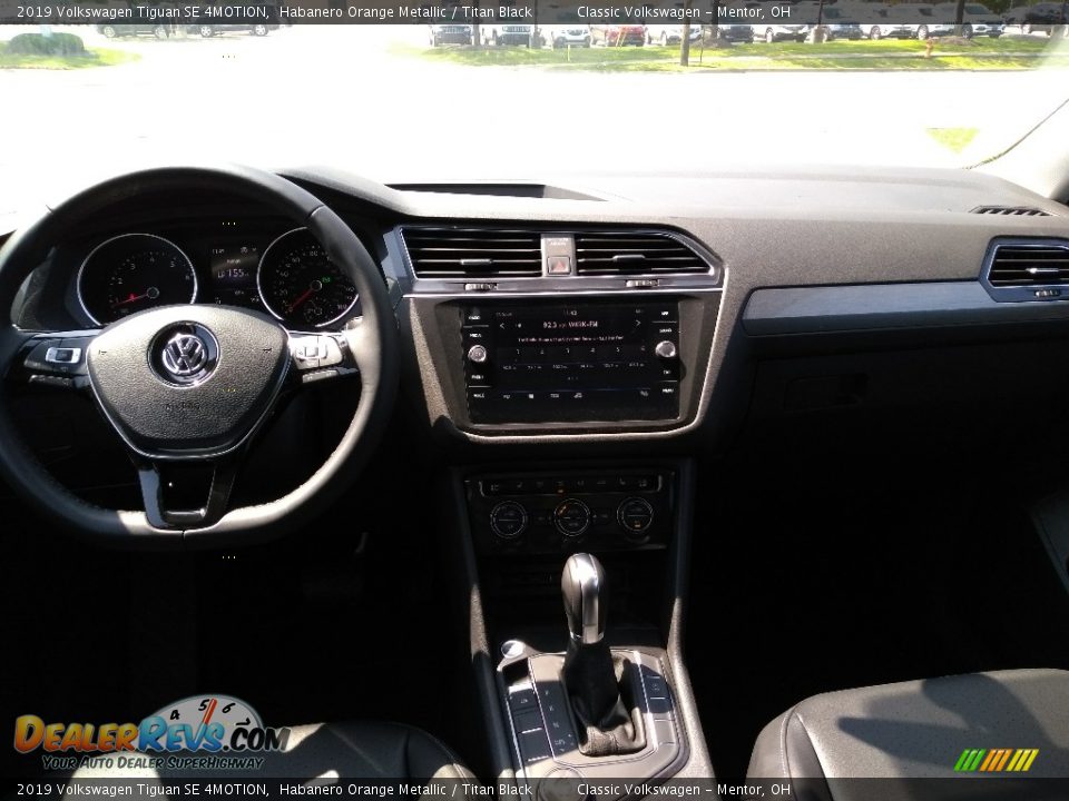 2019 Volkswagen Tiguan SE 4MOTION Habanero Orange Metallic / Titan Black Photo #4