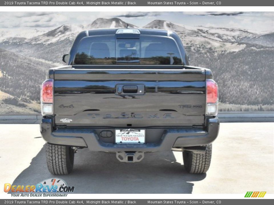 2019 Toyota Tacoma TRD Pro Double Cab 4x4 Midnight Black Metallic / Black Photo #4