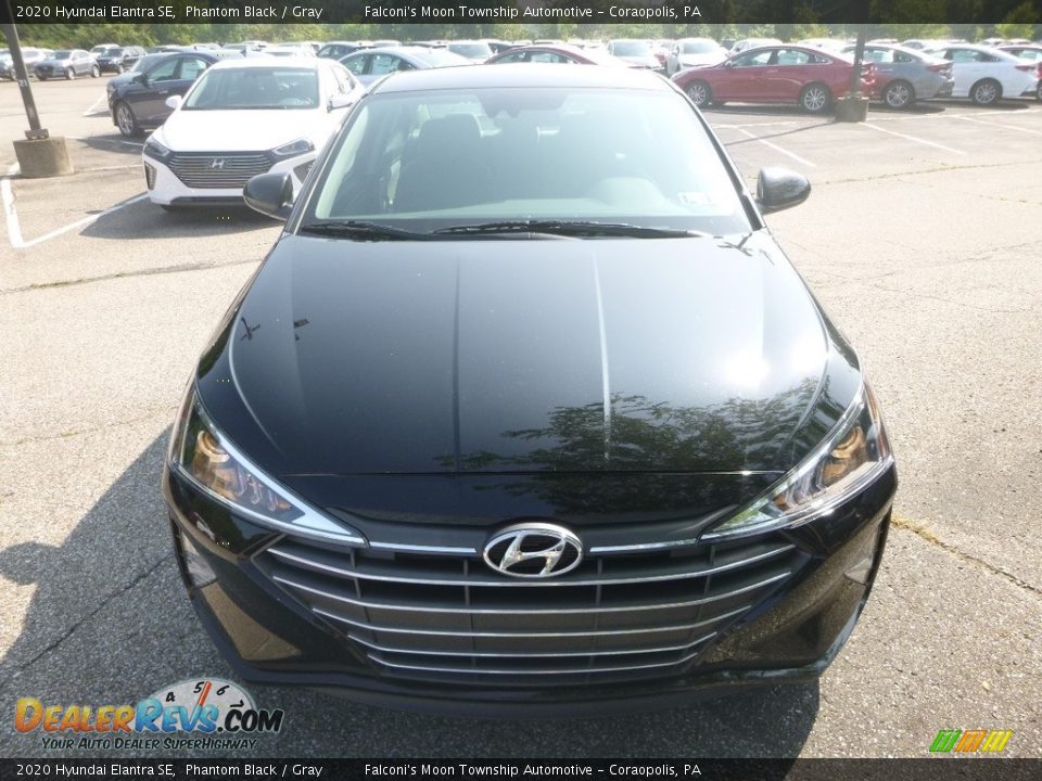 2020 Hyundai Elantra SE Phantom Black / Gray Photo #4