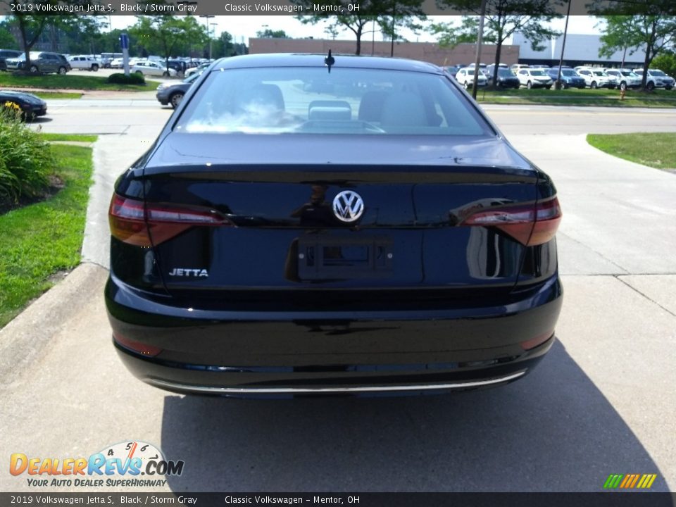 2019 Volkswagen Jetta S Black / Storm Gray Photo #5
