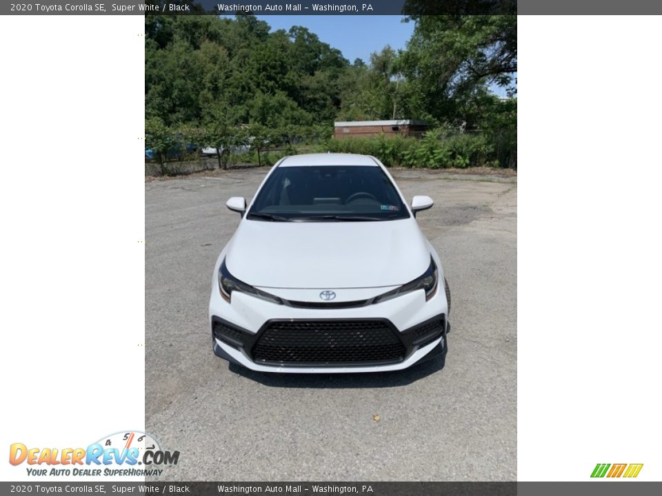 2020 Toyota Corolla SE Super White / Black Photo #3