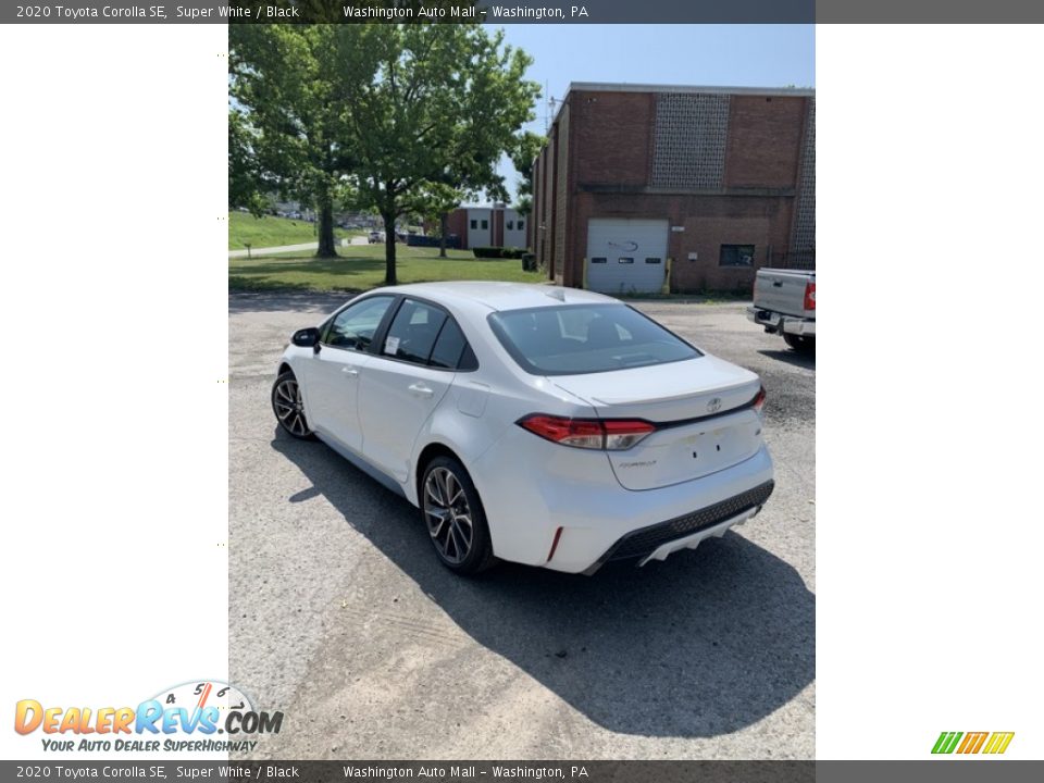 2020 Toyota Corolla SE Super White / Black Photo #5