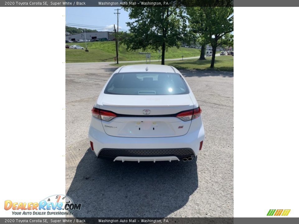 2020 Toyota Corolla SE Super White / Black Photo #6