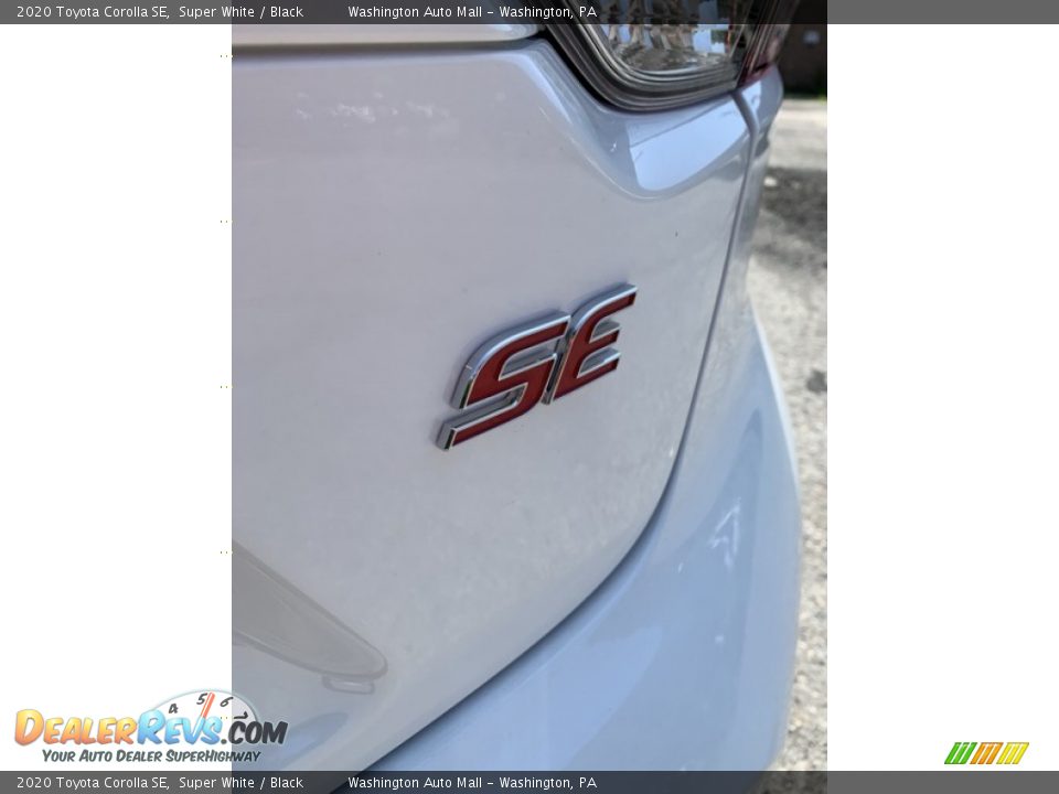 2020 Toyota Corolla SE Super White / Black Photo #8