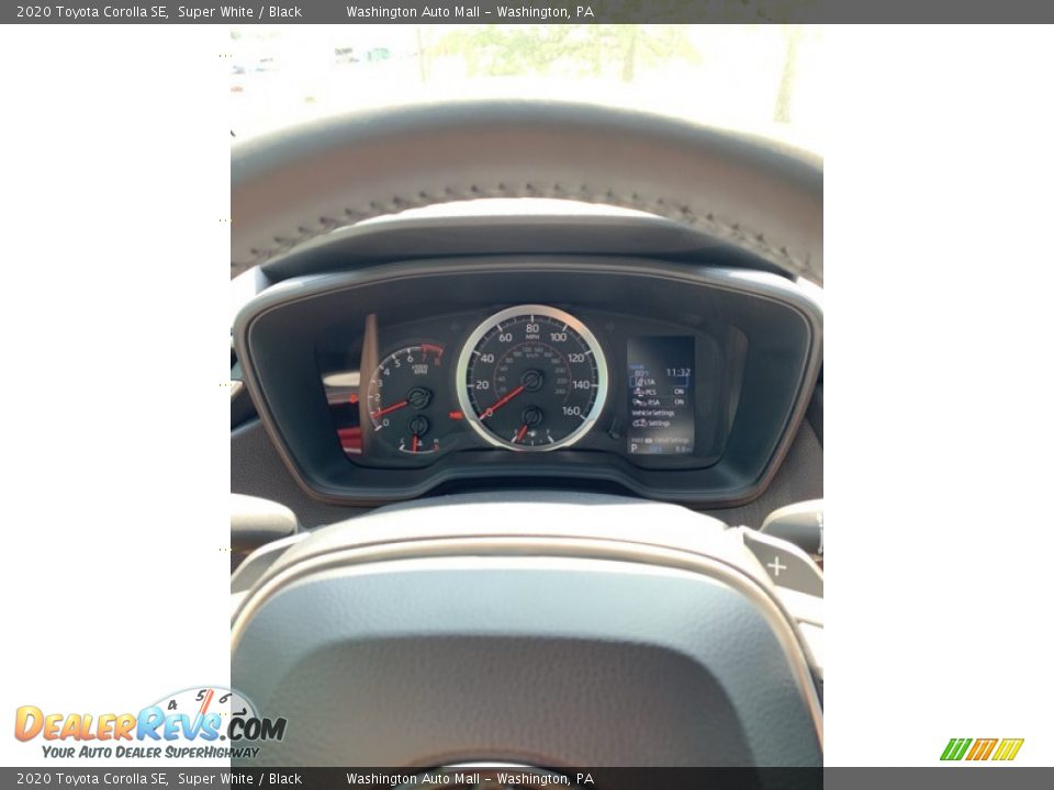 2020 Toyota Corolla SE Super White / Black Photo #36