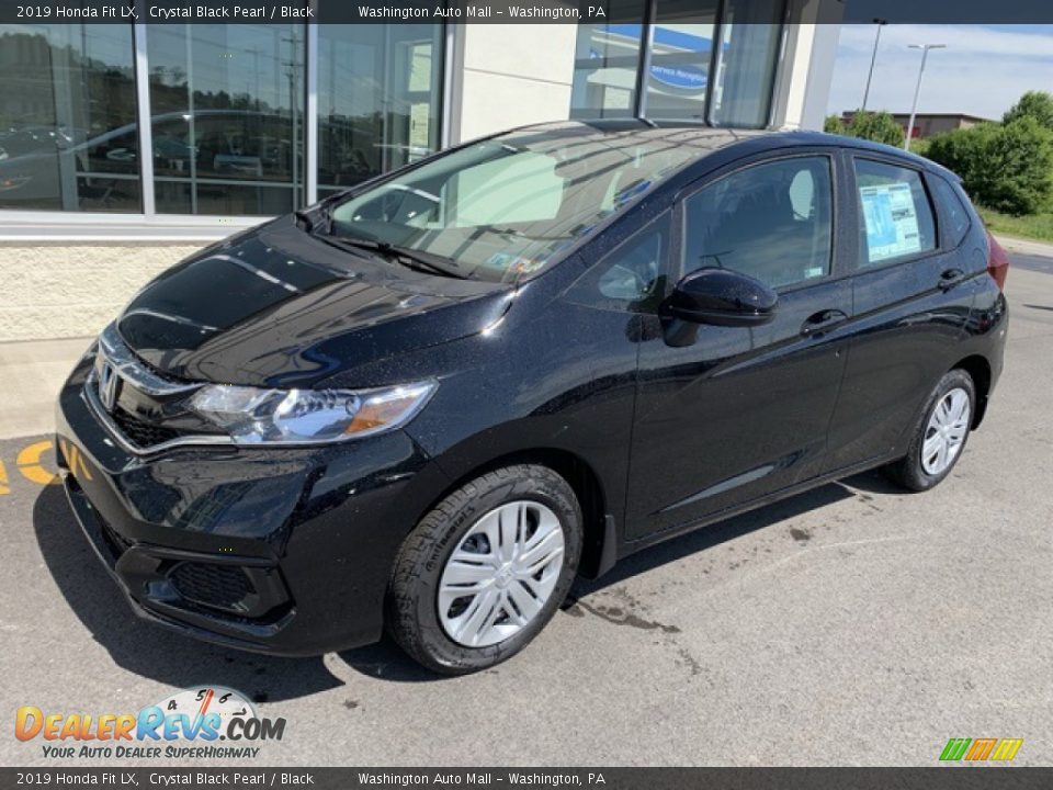 2019 Honda Fit LX Crystal Black Pearl / Black Photo #2