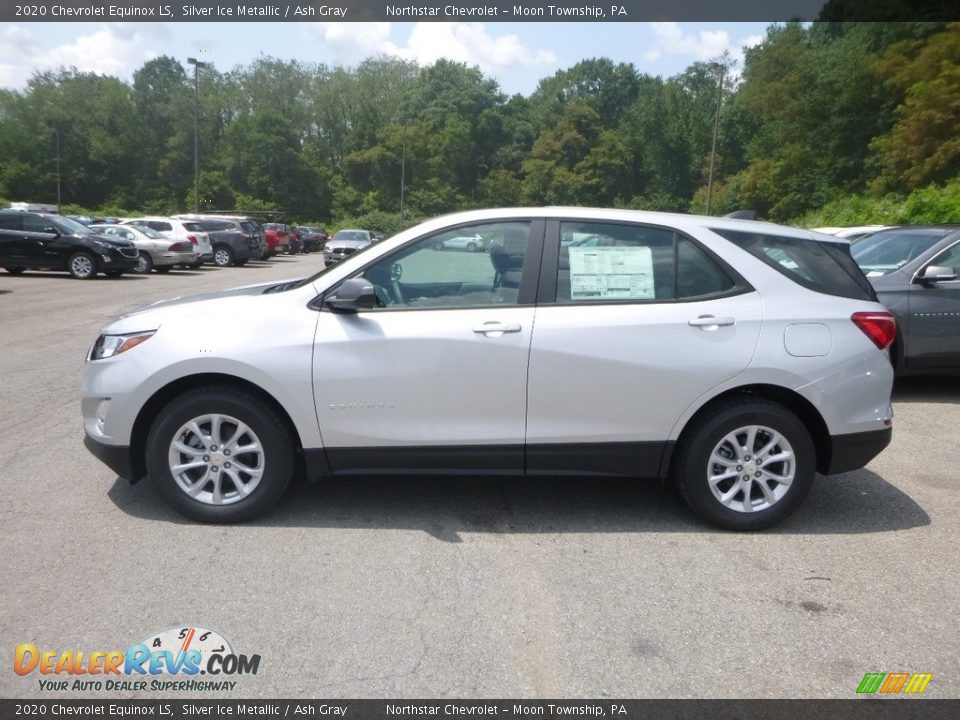 2020 Chevrolet Equinox LS Silver Ice Metallic / Ash Gray Photo #2