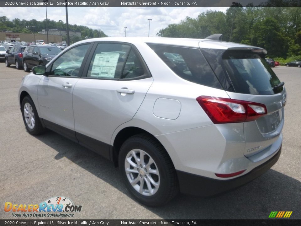 2020 Chevrolet Equinox LS Silver Ice Metallic / Ash Gray Photo #3