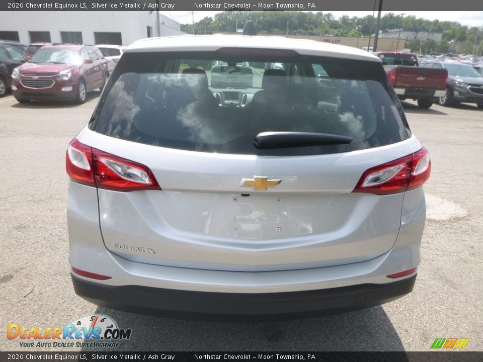 2020 Chevrolet Equinox LS Silver Ice Metallic / Ash Gray Photo #4