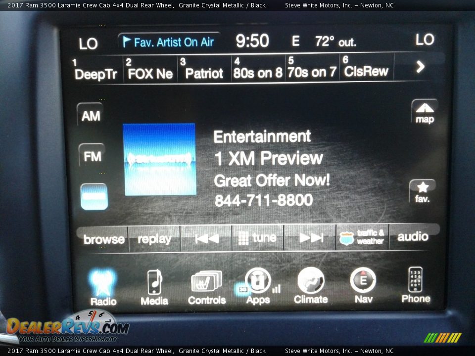 2017 Ram 3500 Laramie Crew Cab 4x4 Dual Rear Wheel Granite Crystal Metallic / Black Photo #21