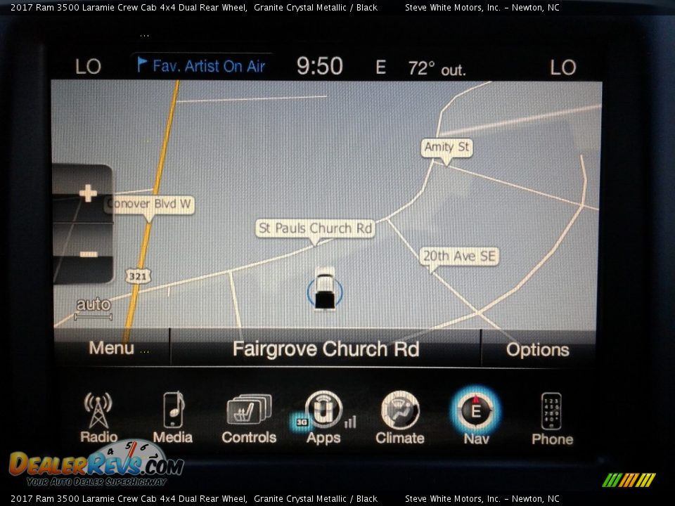 2017 Ram 3500 Laramie Crew Cab 4x4 Dual Rear Wheel Granite Crystal Metallic / Black Photo #23