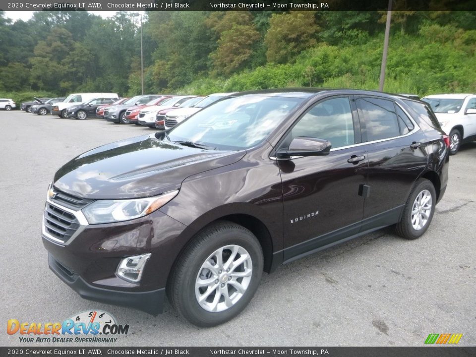 2020 Chevrolet Equinox LT AWD Chocolate Metallic / Jet Black Photo #1