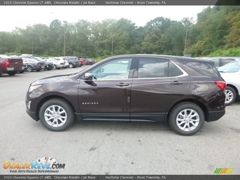 2020 Chevrolet Equinox LT AWD Chocolate Metallic / Jet Black Photo #2