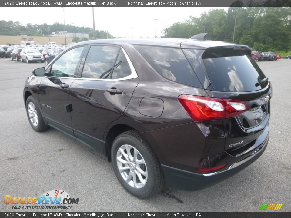 2020 Chevrolet Equinox LT AWD Chocolate Metallic / Jet Black Photo #3