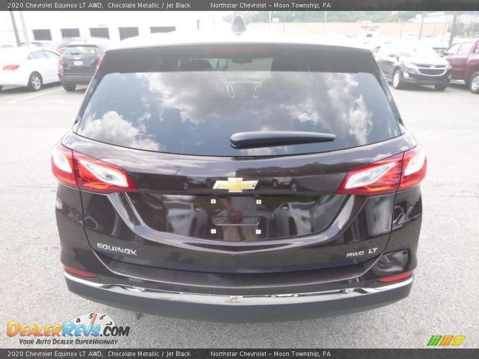 2020 Chevrolet Equinox LT AWD Chocolate Metallic / Jet Black Photo #4