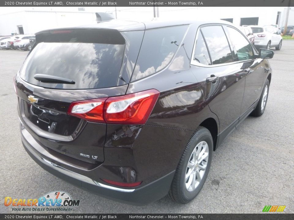 2020 Chevrolet Equinox LT AWD Chocolate Metallic / Jet Black Photo #5