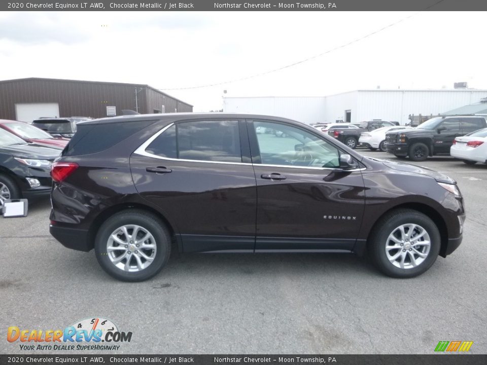 2020 Chevrolet Equinox LT AWD Chocolate Metallic / Jet Black Photo #6