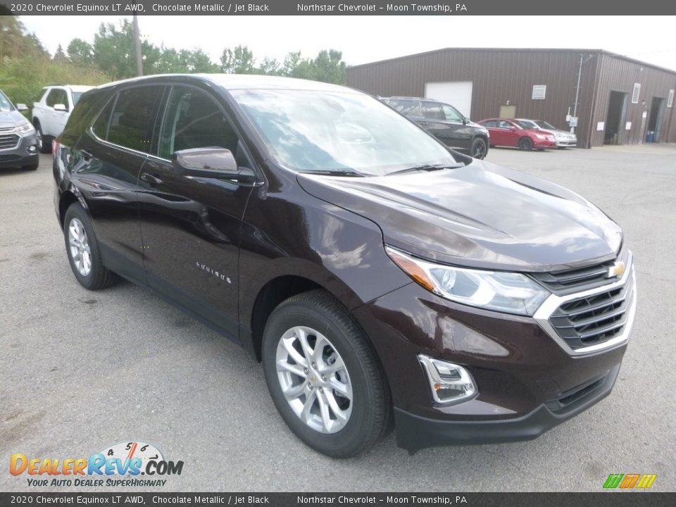 2020 Chevrolet Equinox LT AWD Chocolate Metallic / Jet Black Photo #7